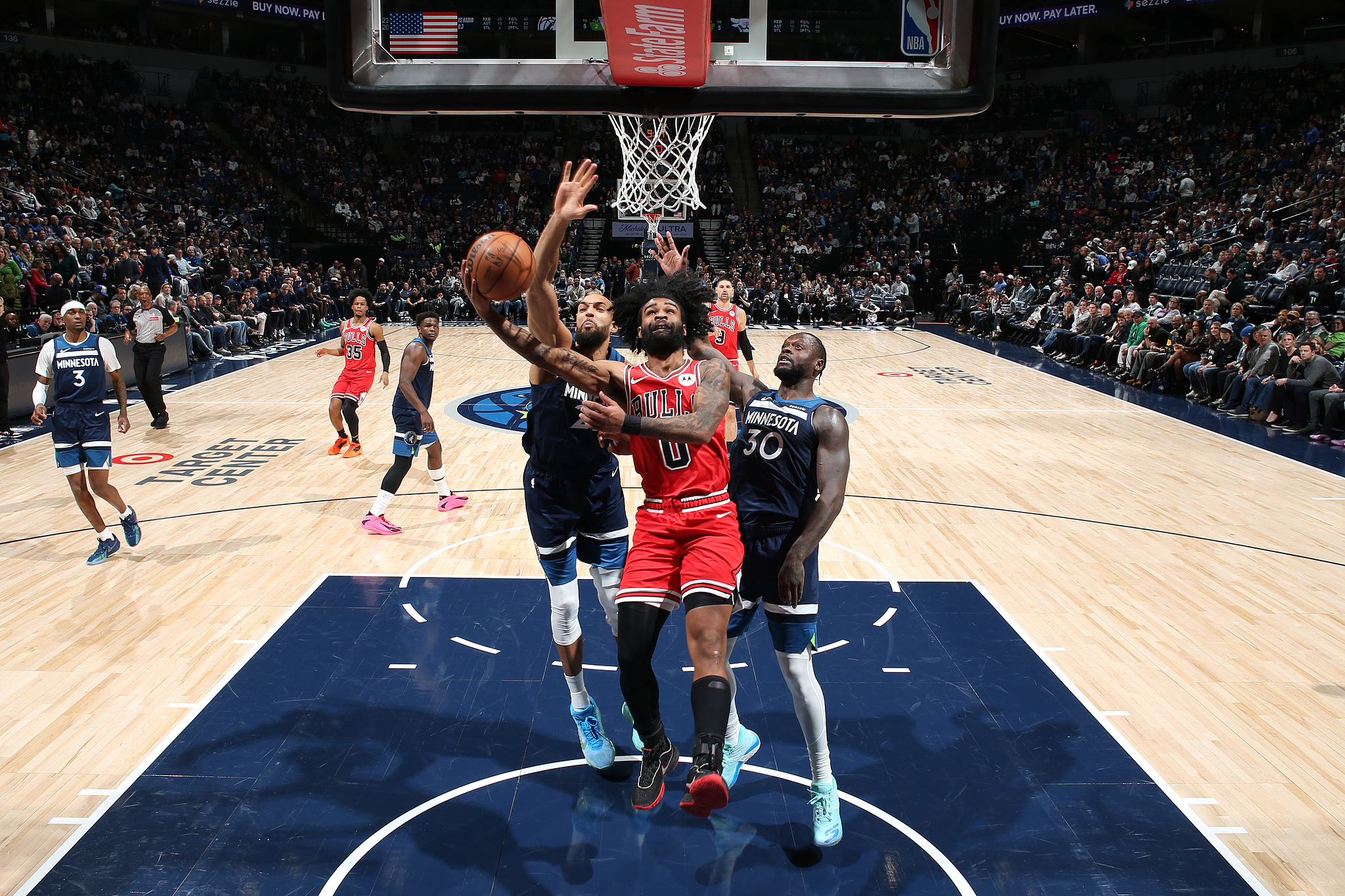 怀特22分吉迪复出21分 公牛逆转险胜森林狼获三连胜